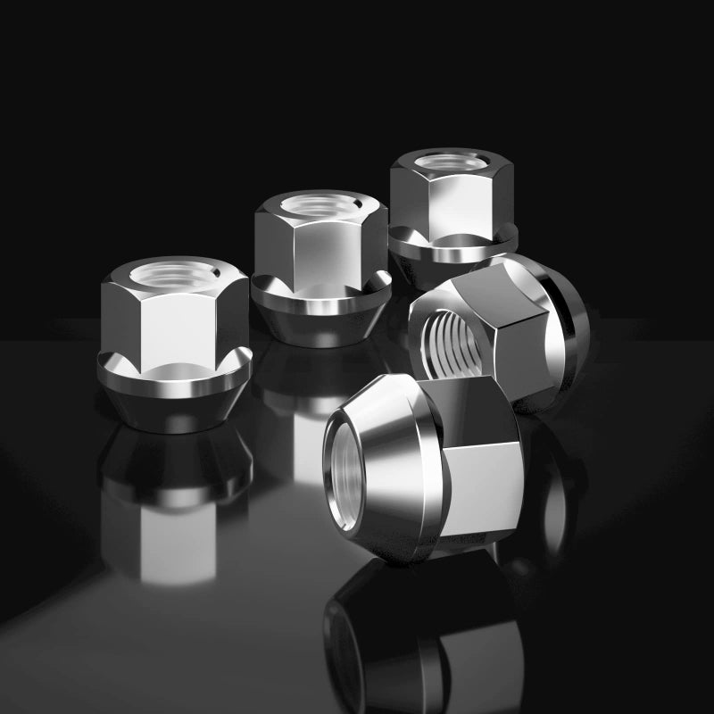 KSP PERFORMANCE KSP 1/2-20 Lug Nuts Open End, 20PCS 1/2x20 Aftermarket Wheel Lug Nut for Grand Cherokee Commander Liberty Wrangler Crown Victoria Mustang Ranger, 19mm Hex 21mm Height for Truck/Tuner Aftermarket Rims - Image 5